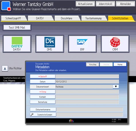 Scan-to-DATEV / DMS / ERP / CRM