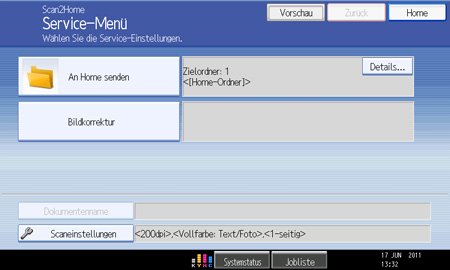Scan-to-Home / MyMail